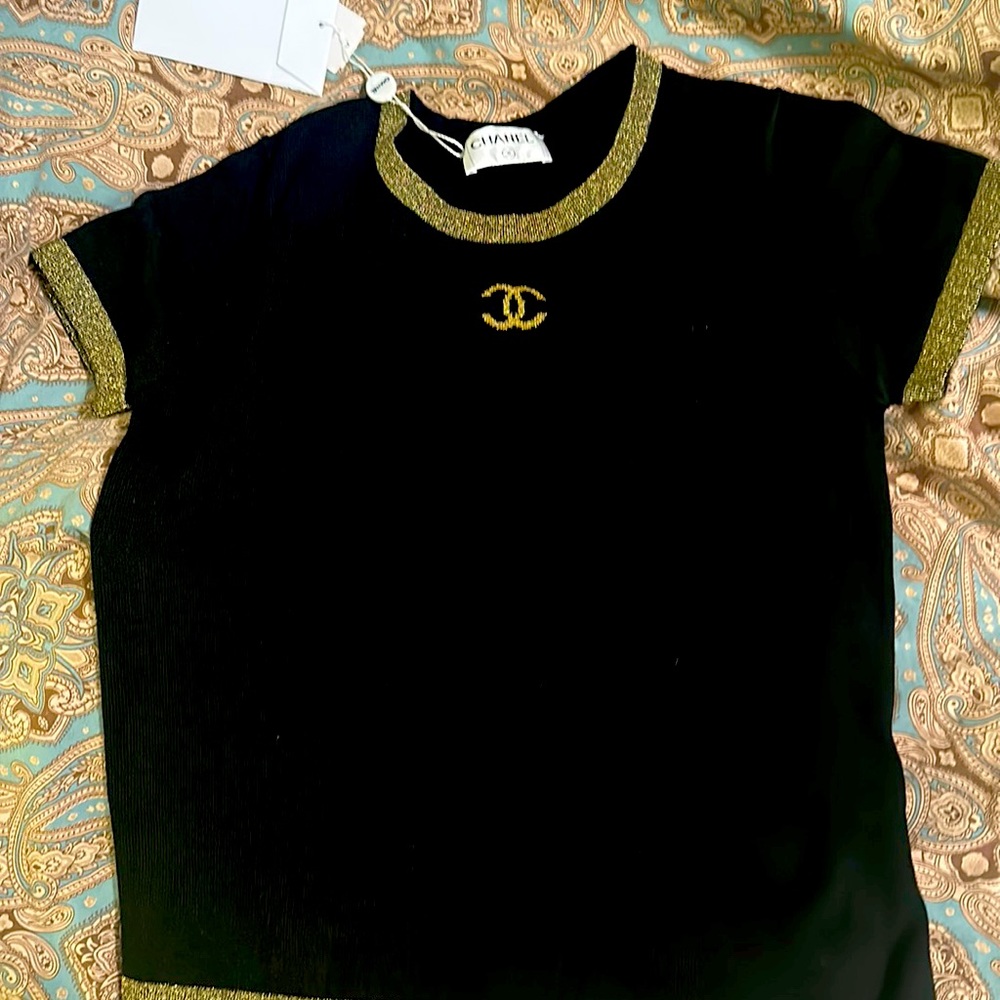 Chanel short sleeve shirt